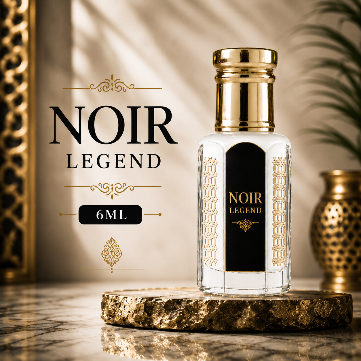 NOIR LEGEND Attar 6ML Alcohol Free Long Lasting Premium Luxury Fragrance For Men & Women